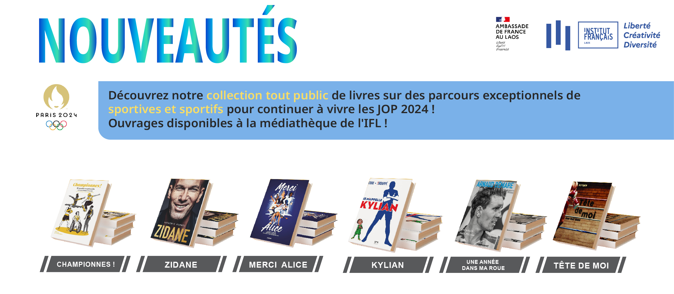 Nouveautés - une nouvelle collection tout public